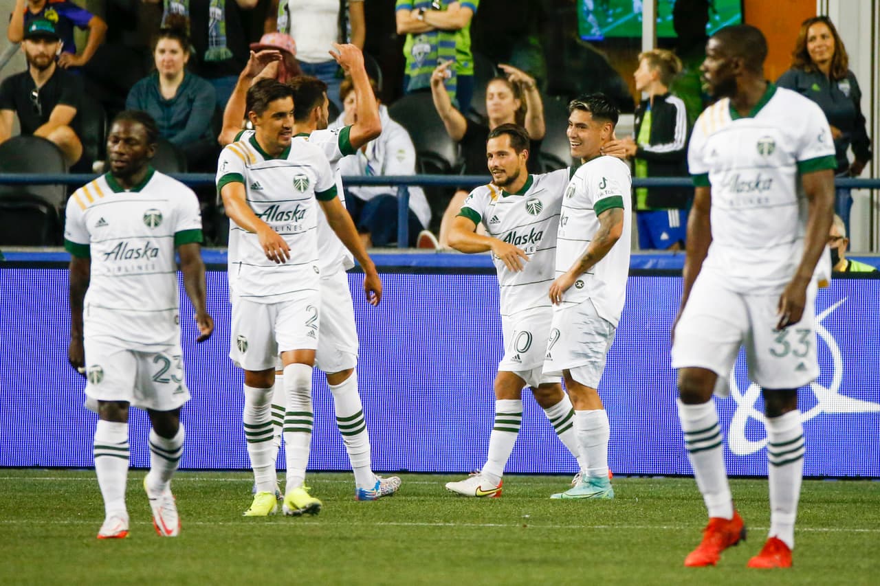 Felipe Mora aumentó la ventaja para 'los Leñadores'. Seattle Sounders nunca terminó de entrar en el partido.
<br>