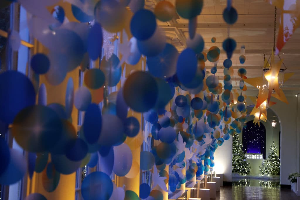 Echa un vistazo a las decoraciones navideñas de la Casa Blanca, en Washington.