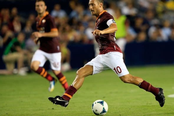 En la edición del 2013 la Roma doblegó por marcador de 3-1 al combinado de la MLS con gran actuación de Totti.