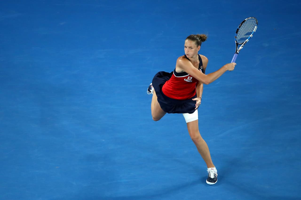 La checa Karolina Pliskova demostró su buen momento y se impuso con contundencia 6-3, 6-3 contra Daria Gavrilova.