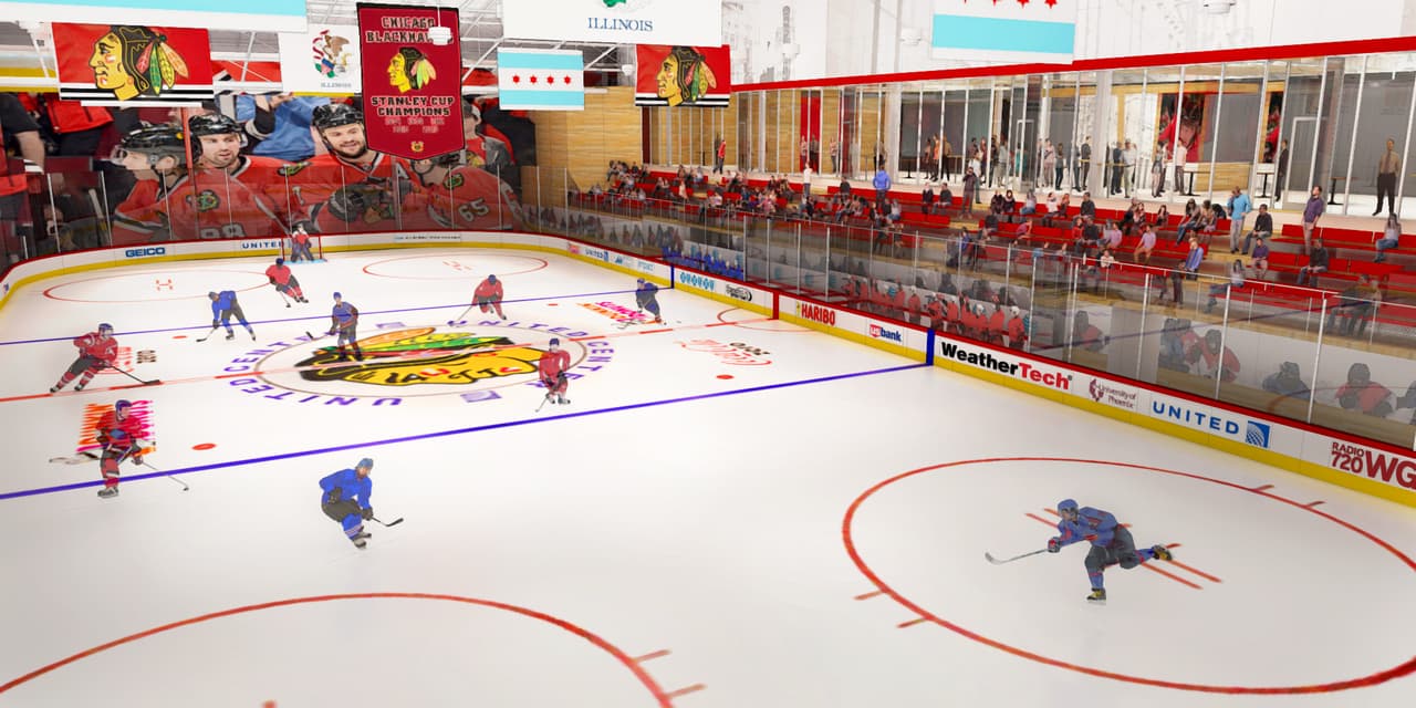 El centro de prácticas medirá 125,000 pies cuadrados e incluirá dos pistas de hielo.