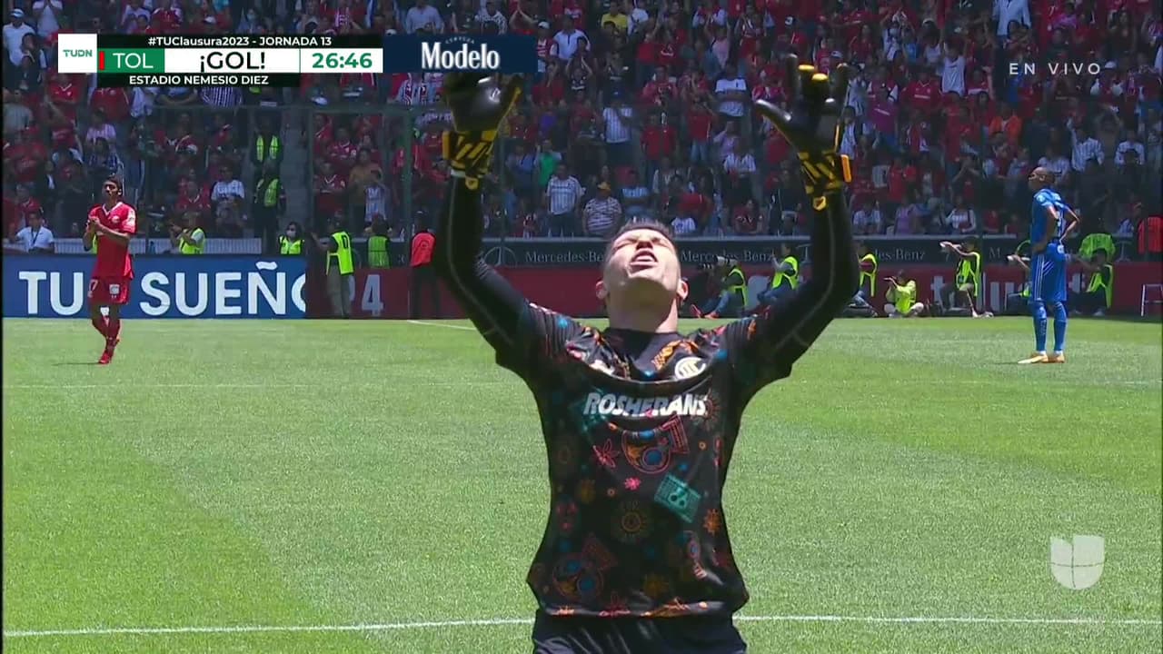 ¡AUTOGOL! de Igor Lichnovsky para Toluca.