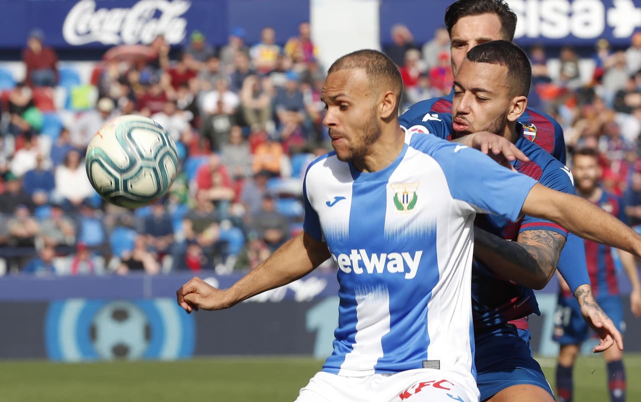 Rubén Rochina (20’) y Roger Martí (28’) anotaron los goles para el equipo de casa. Leganés recibirá a Betis la siguiente jornada.