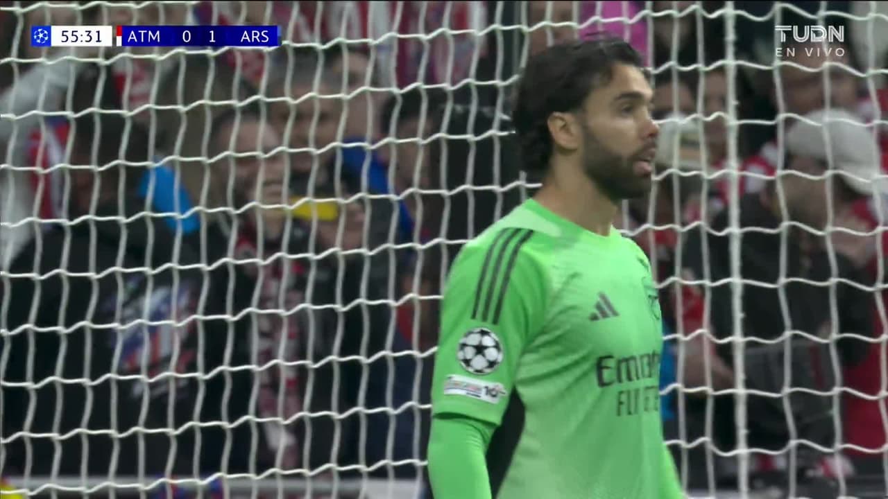 ¡GOL!  anota para Atlético de Madrid. Julián Alvarez