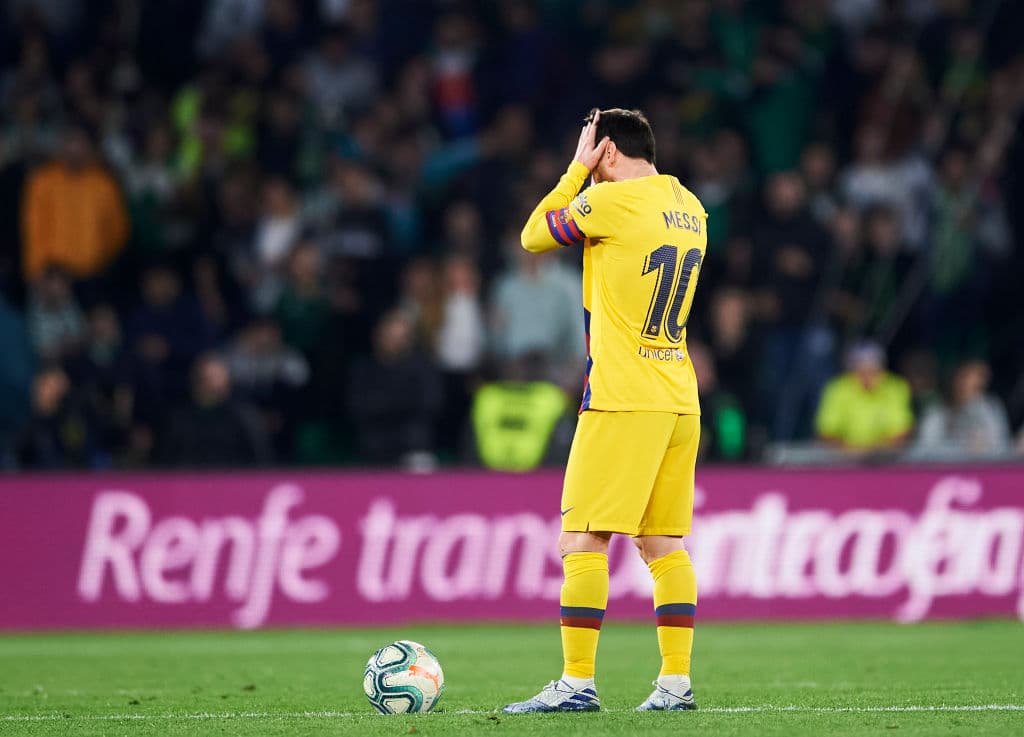 Remontada del Barça 2-3 al Betis con goles de Frenkie De Jong, Busquets y Lenglet; tres asistencias de Lionel Messi.