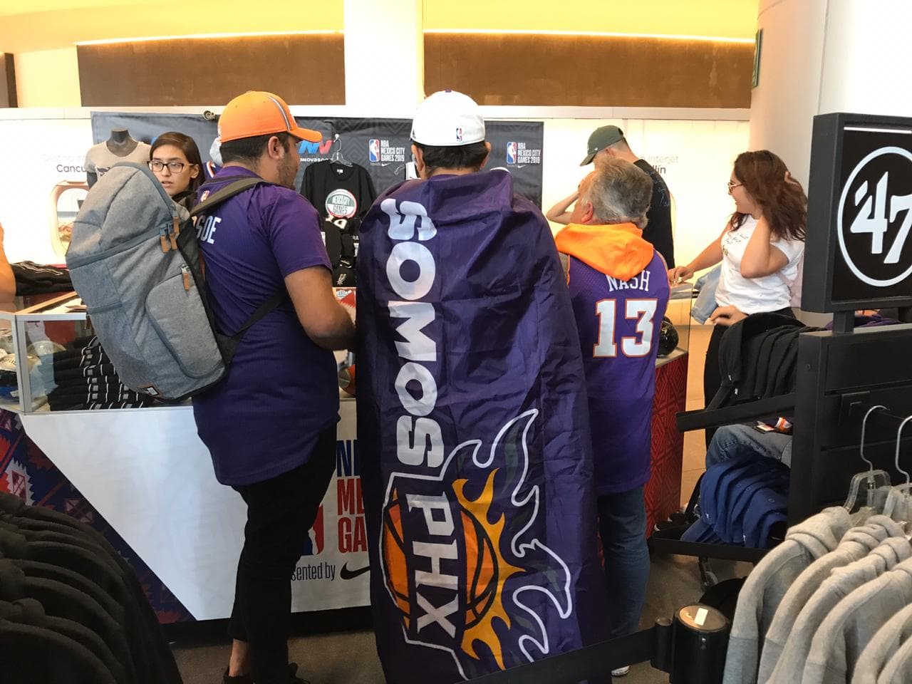 El Arena Ciudad de México esta listo para albergar el duelo de la NBA entre Spurs y Suns.