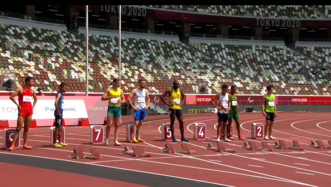 José Chessani avanza a la Final de 100m T38 en Tokyo 2020