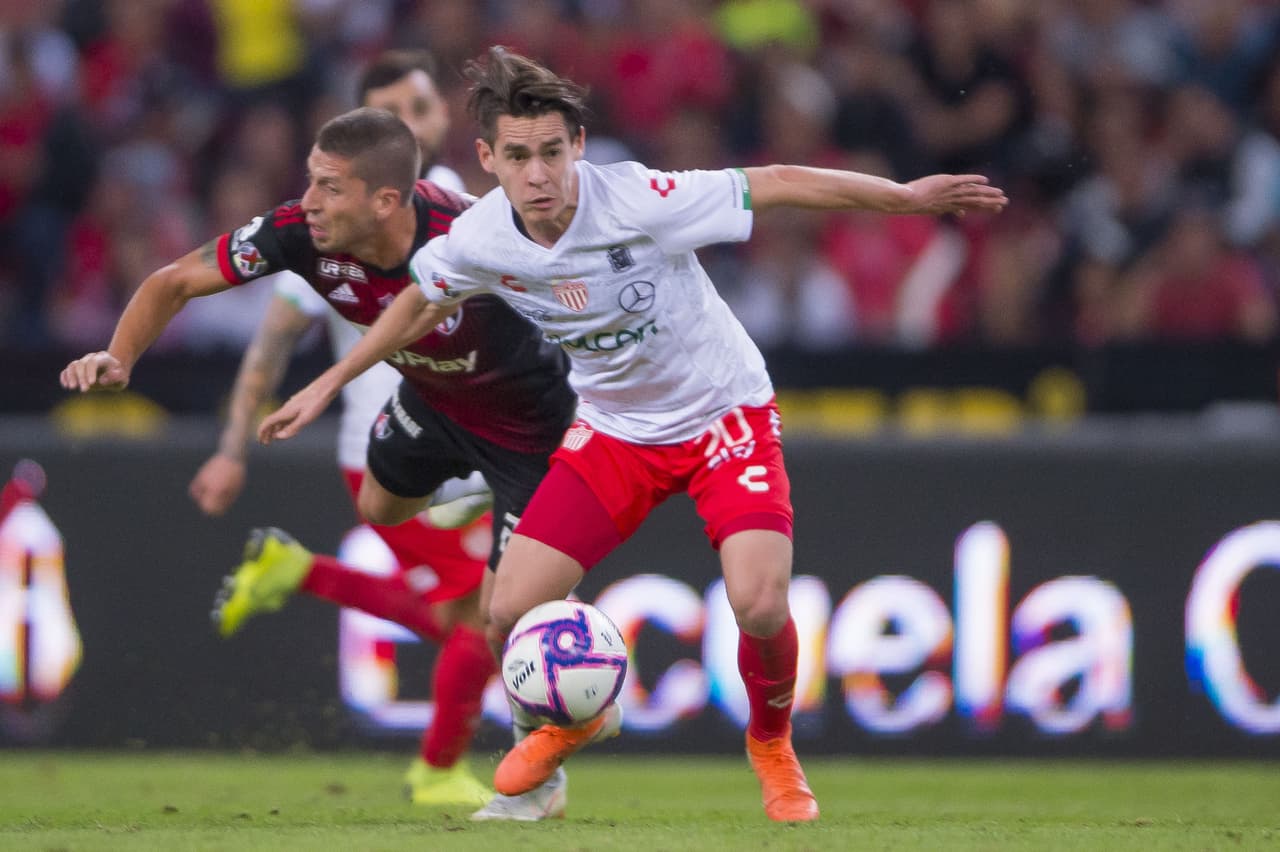 Con doblete de Mauro Quiroga, el Necaxa se impuso de visita al Atlas.