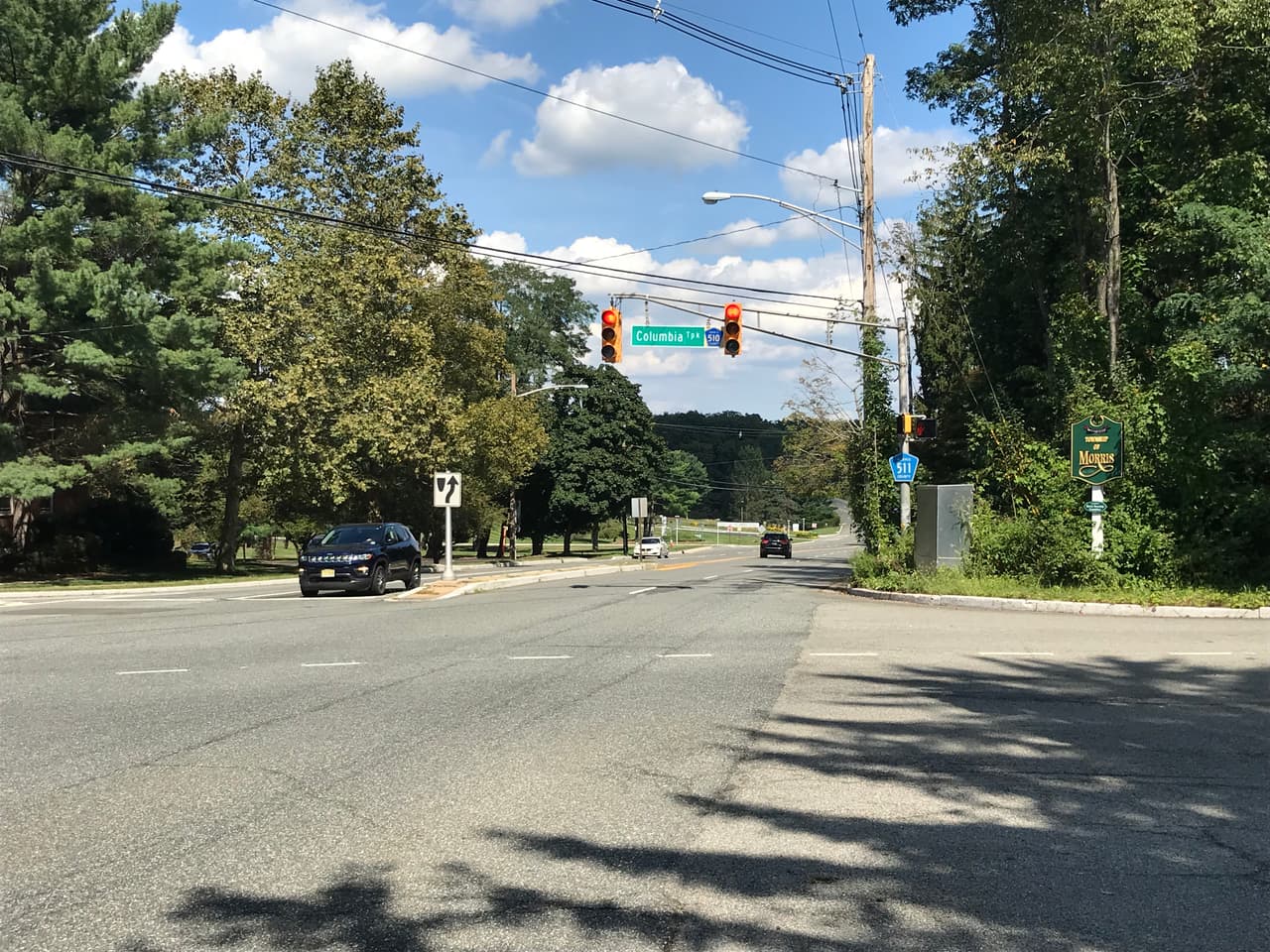 Las principales calles de Morristown apenas lucen automóviles. La tranquilidad es imperativa en la ciudad.