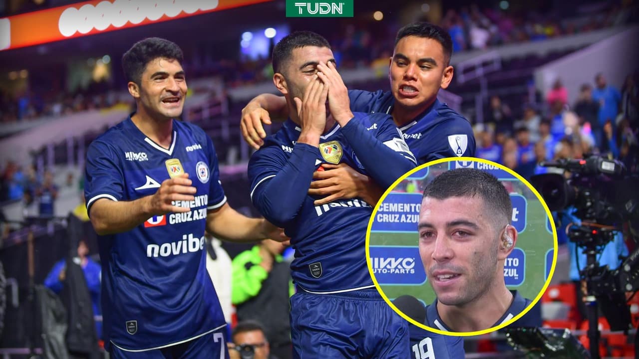 Me encanta pertenecer a Cruz Azul, a esta familia: Erik Lira