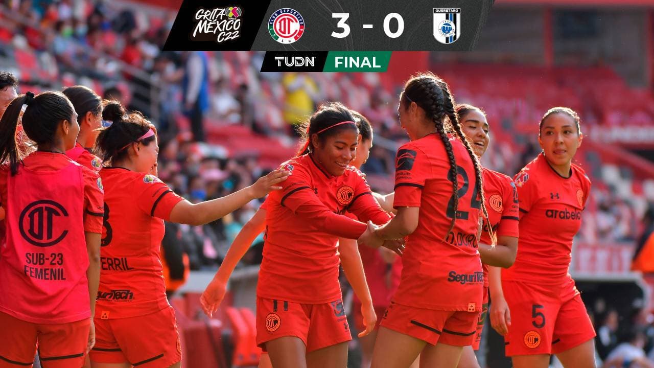 ¡Despluman al Querétaro en el infierno! Toluca golea sin piedad