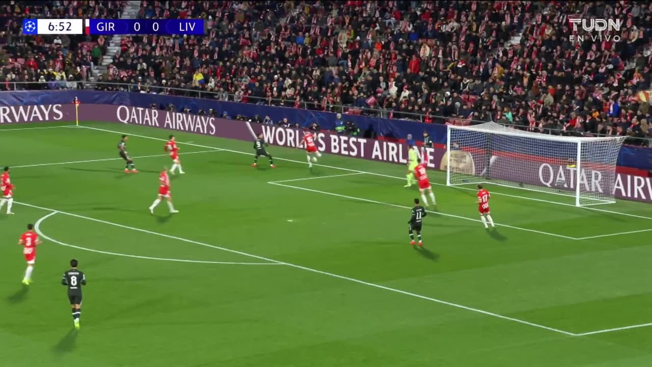 ¡TIRO ATAJADO! disparo por Darwin Núñez.