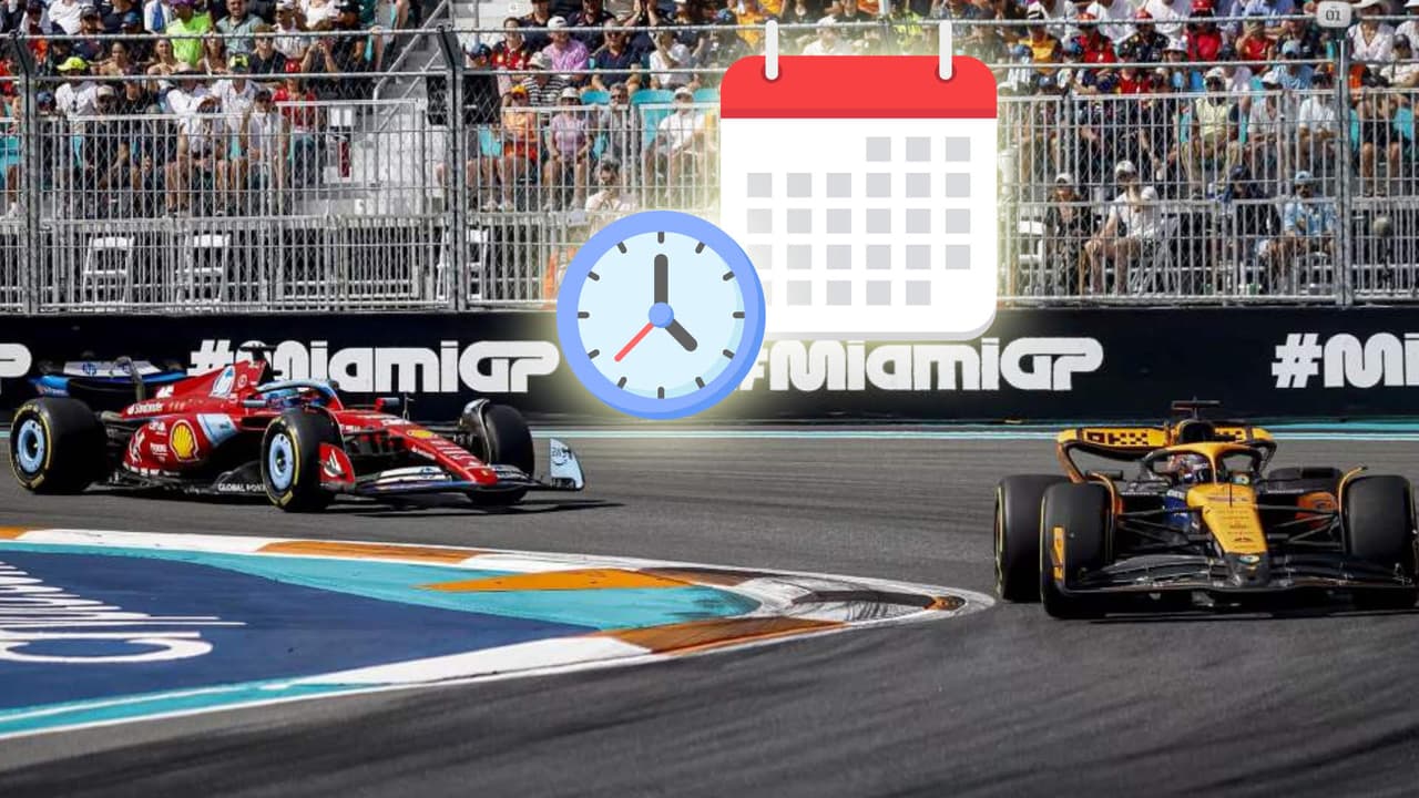 Cuándo es y dónde ver el Gran Premio de Miami 2026 de Fórmula 1 