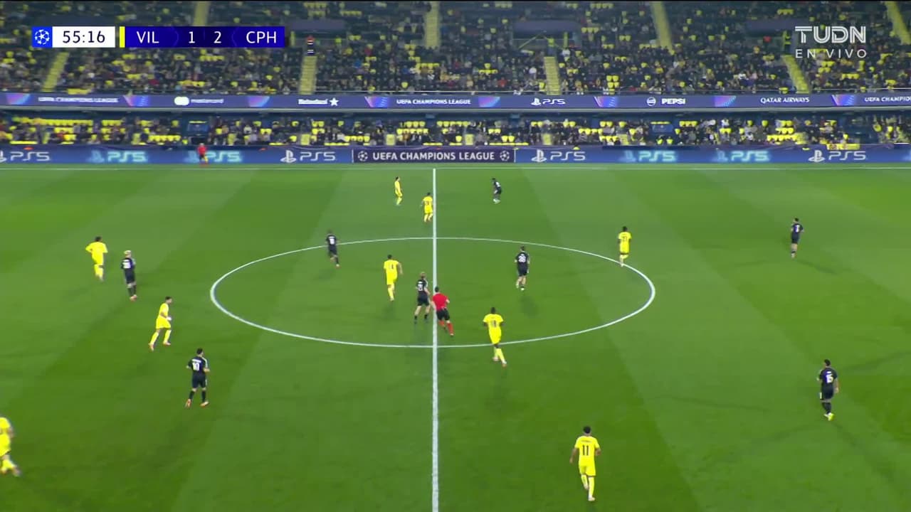 ¡GOL!  anota para Villarreal. Tani Oluwaseyi