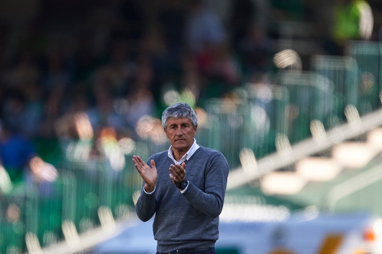 Quique Setién: “El Celta está herido y hemos podido hacer daño”