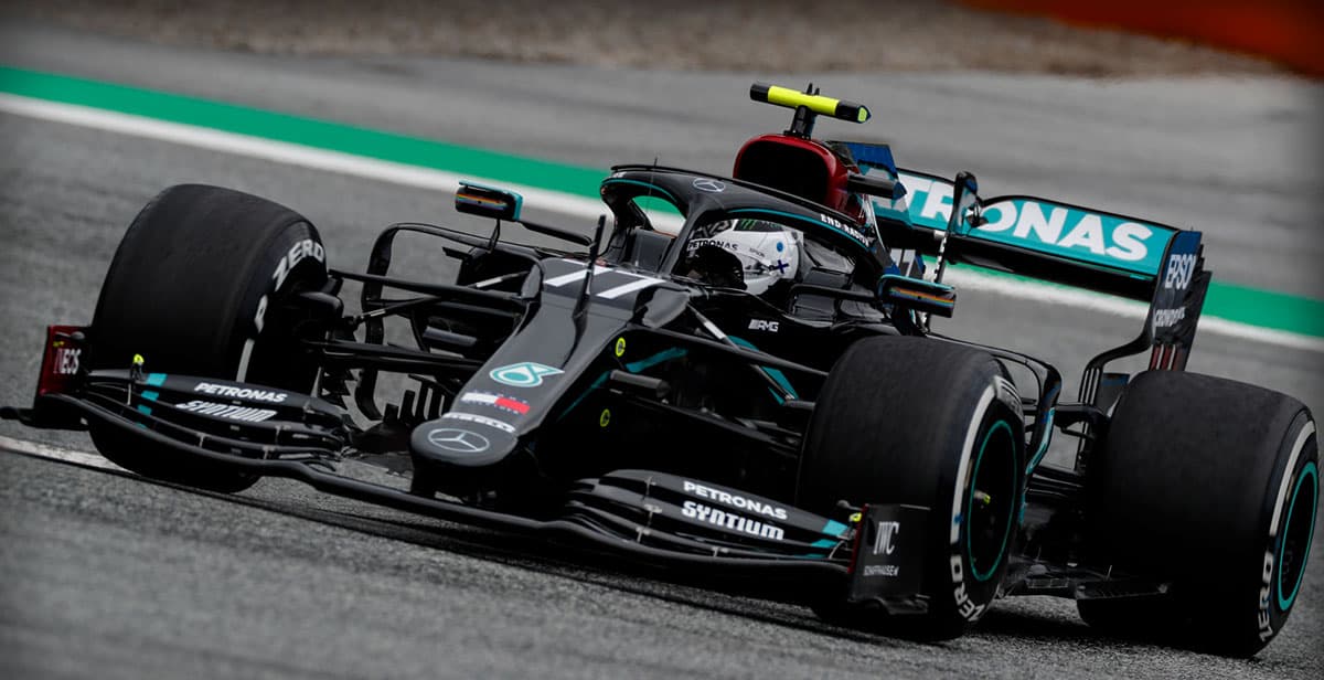 Valtteri Bottas arrancará 1° en Austria, 'Checo' saldrá 6°