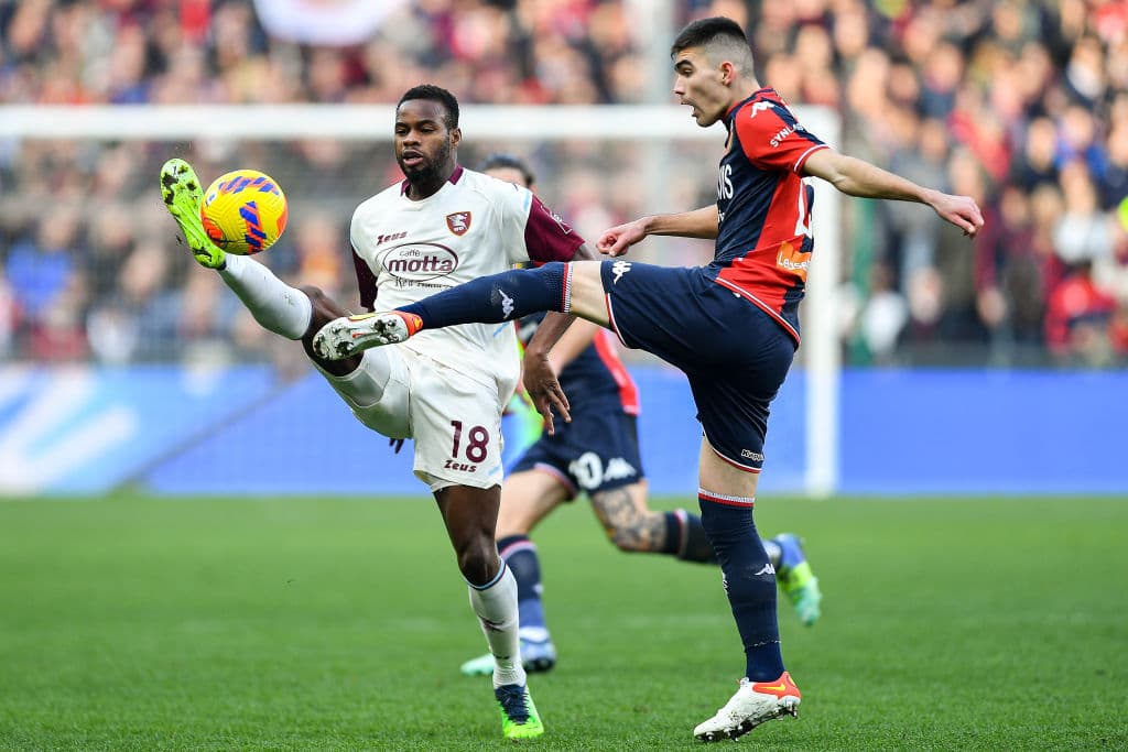 Genoa y Salernitana empataron 1-1 durante el encuentro de la J25 en la Serie A. Mattia Destro y Federico Bonazzoli fueron los anotadores de la tarde. El mexicano Johan Vásquez jugó 58' minutos.
