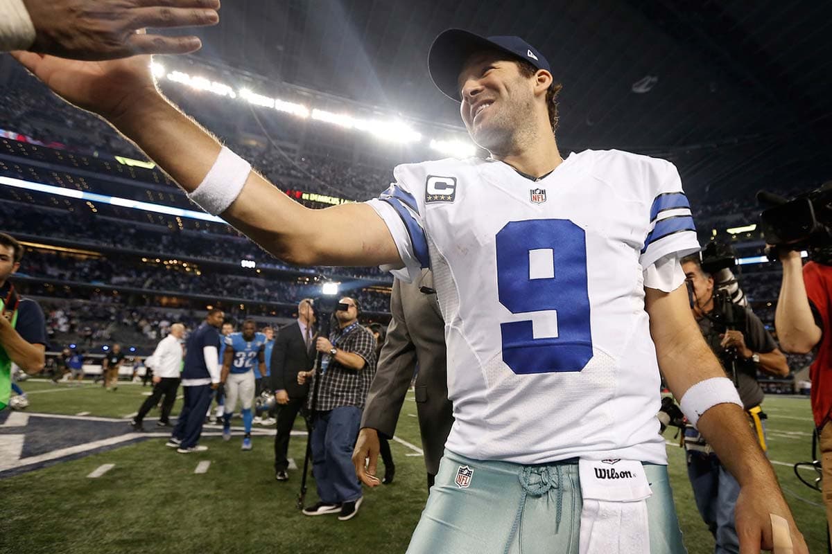 #67 Tony Romo Total: $22 M Salario/Ganancias: $17 M Firmas: $5 M