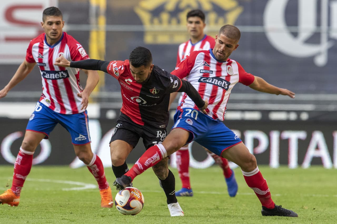Con goles de Aldo Rocha, Ian Torres y Ángel Márquez Atlas consigue importante victoria de 3-1 sobre el Atlético San Luis. Los Potosinos se quedan con 11 unidades y el Atlas llega a 12.