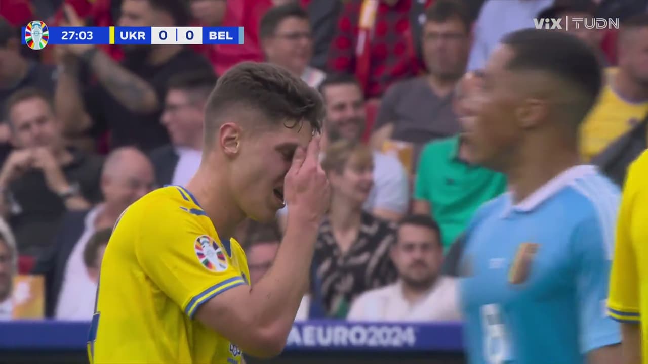 ¡Pintaba para un jugadón de Ucrania y acabó en una falla grosera!