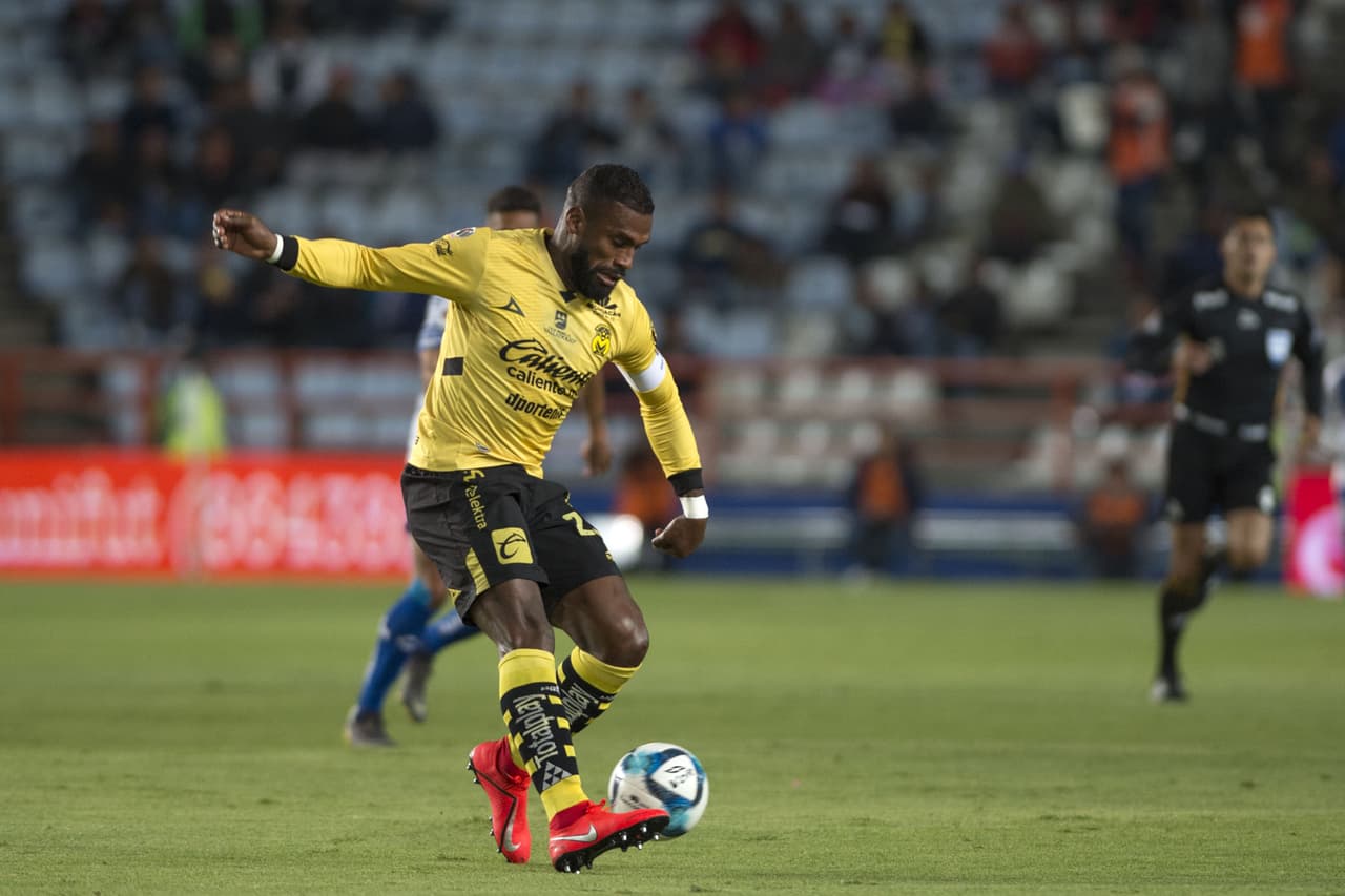 Foto del partido Pachuca vs Morelia correspondiente a la jornada 6 del torneo Clausura 2019 de la Liga BBVA Bancomer celebrado en el estadio Hidalgo. EN LA FOTO:
