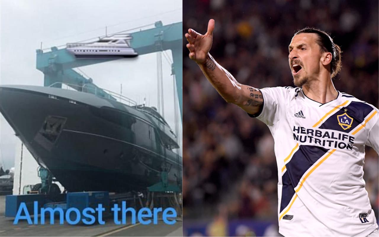El delantero sueco Zlatan Ibrahimovic mostró una nueva extravagancia al compartir con sus seguidores en Instagram la imagen de su nuevo yate, que cuesta unos 6 millones de euros.
