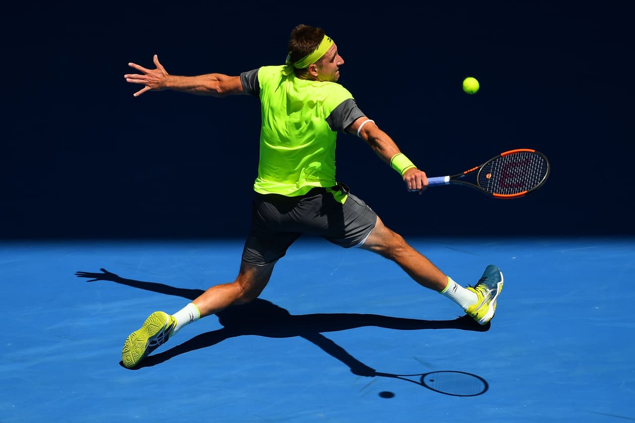 El estadounidense respondió con mucha entereza y demostró que estaba dispuesto a dejar todo para llegar a su primera Semifinal en un Grand Slam.