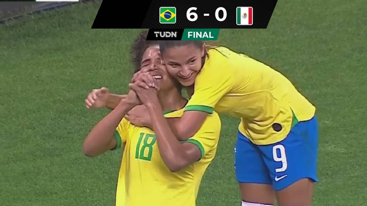 Brasil golea a Tri femenil en primera prueba hacia preolímpico