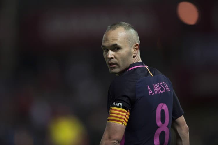 Iniesta contó que tuvo depresión mientras jugaba en el Barcelona


