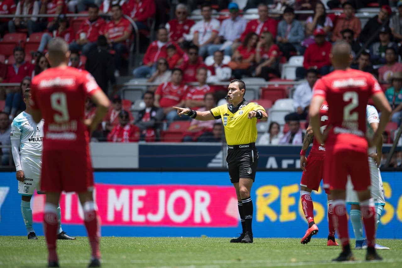 Partido correspondiente a la Jornada 1 del Apertura 2019 en el que el Querétaro se impuso 0-2 al Toluca en el Nemesio Diez.
<br>
