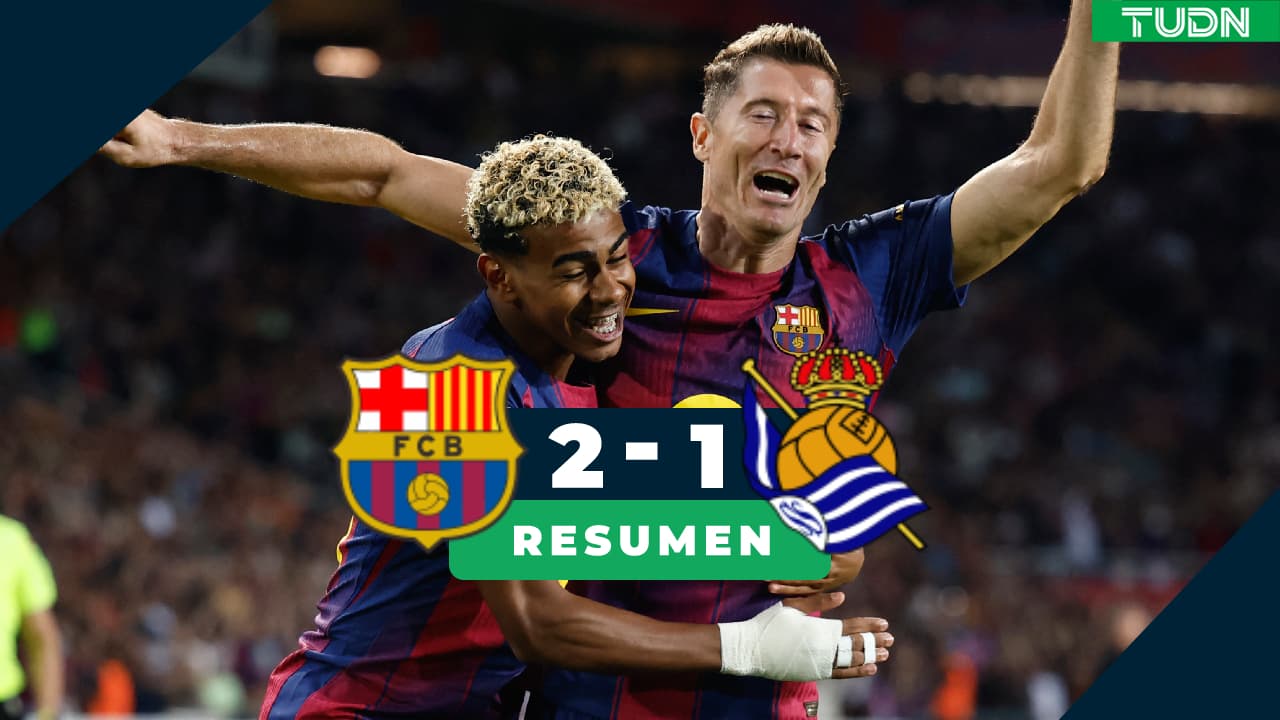 ¡Efecto Lamine! Barcelona derrota a la Real y es nuevo líder de LaLiga
