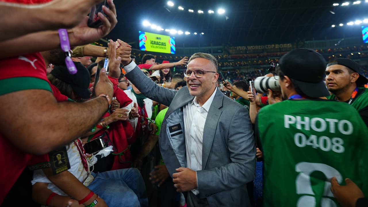 Mohamed Ouahbi, DT de Marruecos y su promesa para México para el Mundial 2030