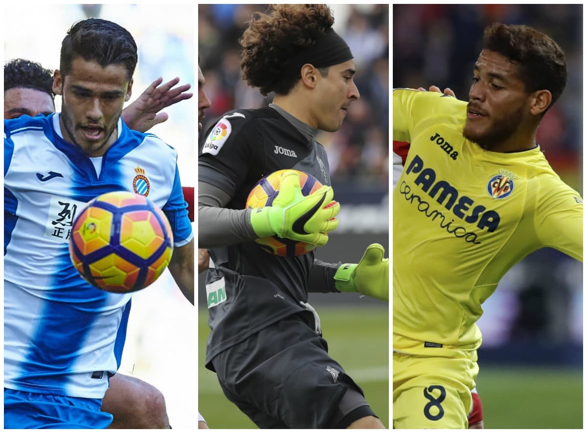 Tanto Reyes como Ochoa y Dos Santos fueron titulares en esta jornada 34 de La Liga, demostrando que son piezas vitales en sus escuadras.