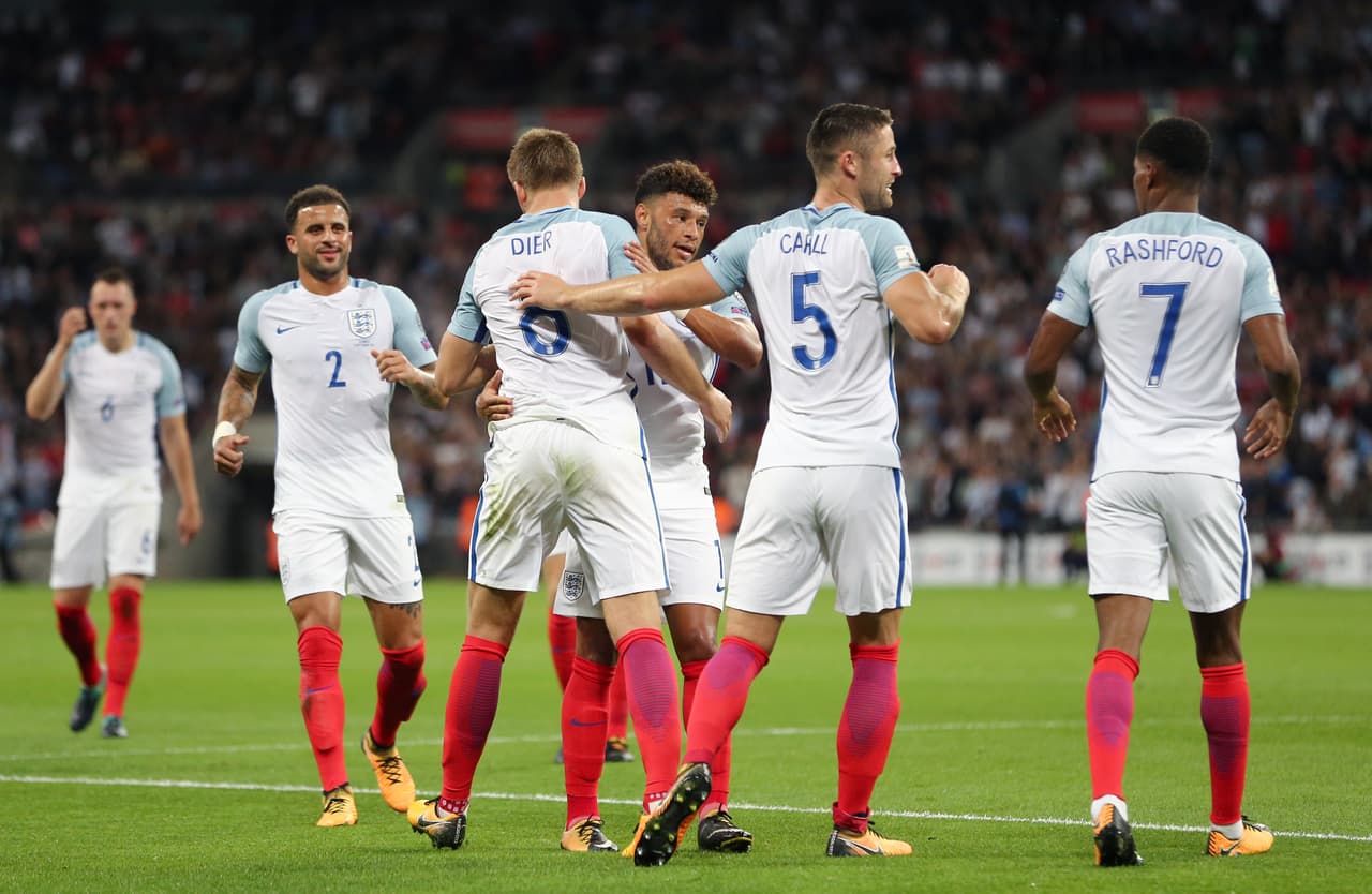 Con el empate, Inglaterra se iba al descanso para preparar la remontada.