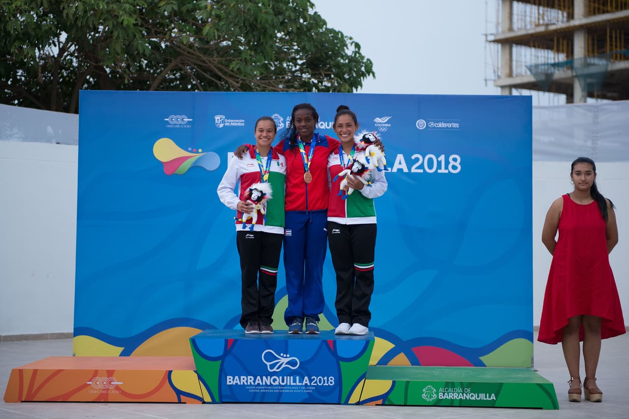 Hoy sus metas, con la medalla alcanzada con un acumulado de 332.90 puntos, le permite soñar con buenos resultados, mundiales y olímpicos.