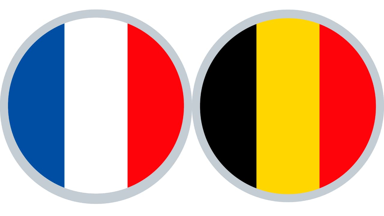 Francia vs Belgica