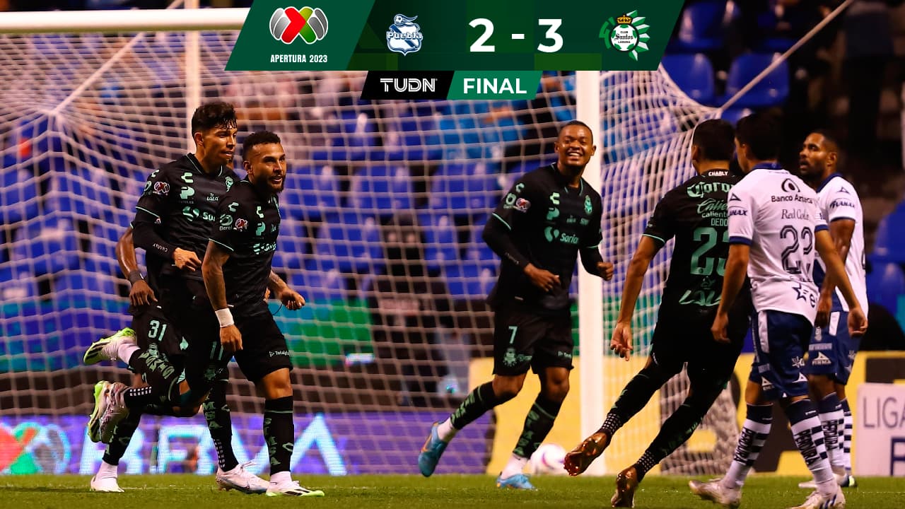 Santos remonta a Puebla en el inicio de la Jornada 2 en el Cuauhtémoc 