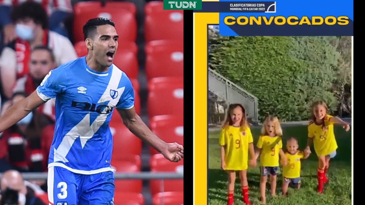 Falcao lidera convocatoria de Colombia que fue presentada por niños