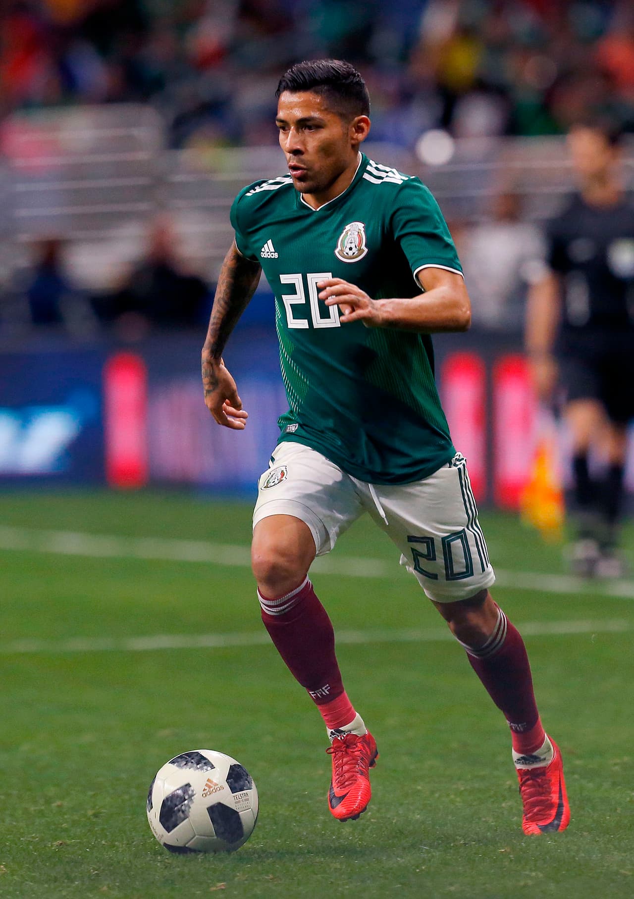 Javier Aquino (Tigres) - 54 partidos jugados (14 con México) y en 45 fue titular. Disputó un total de 4,015 minutos y consiguió marcar cinco goles, todos con su club.