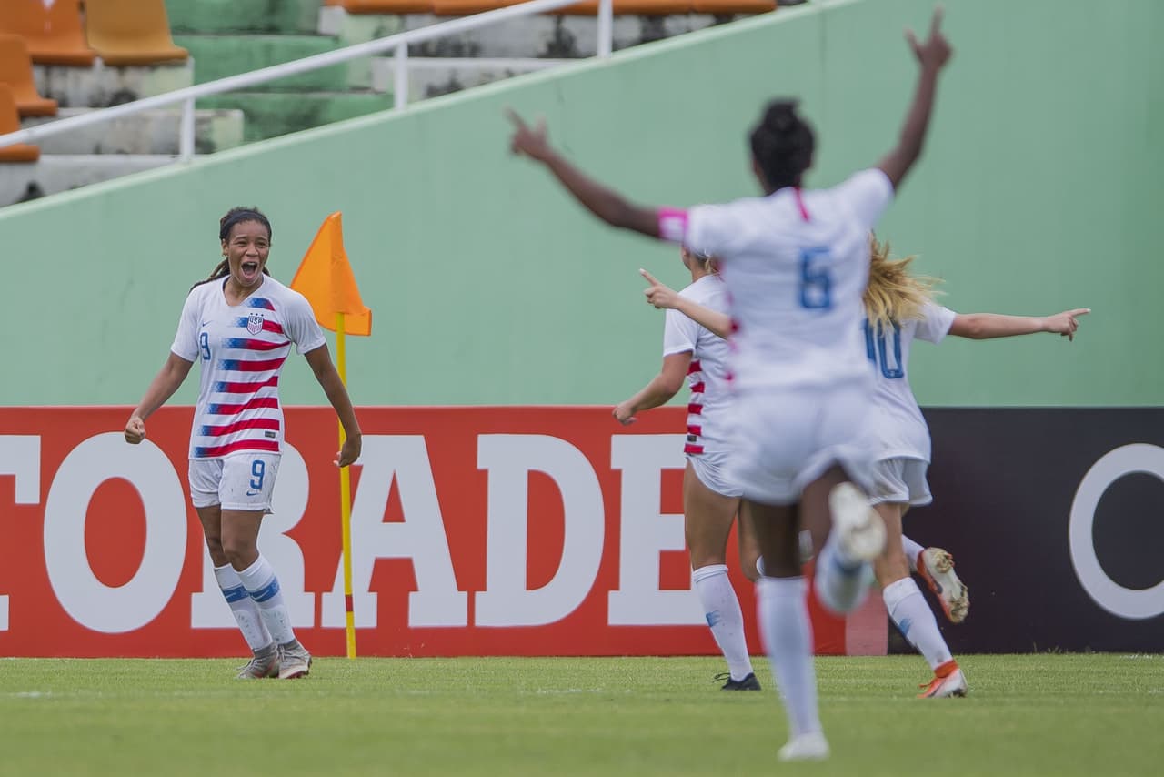 Cuatro goles del equipo de las barras y las estrellas, destrona al Tri femenil, quien poseía este título. Sin embargo, ambos equipos ganan su clasificación al Mundial Sub-20 femenino.