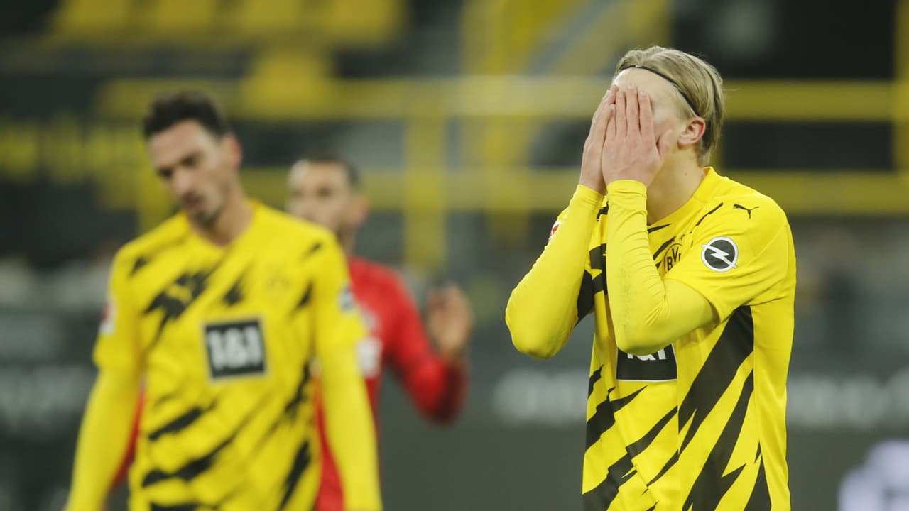 Erling Haaland se lesiona y queda fuera lo que resta del 2020 con el Borussia Dortmund