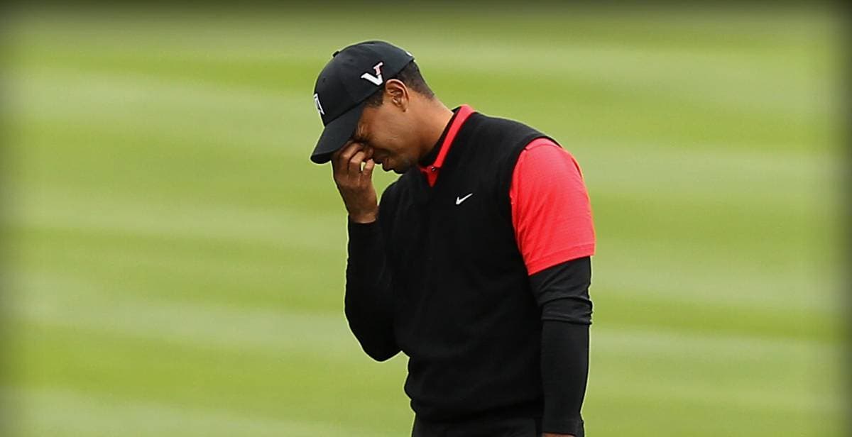 Tiger Woods golfista en el Masters de Augusta