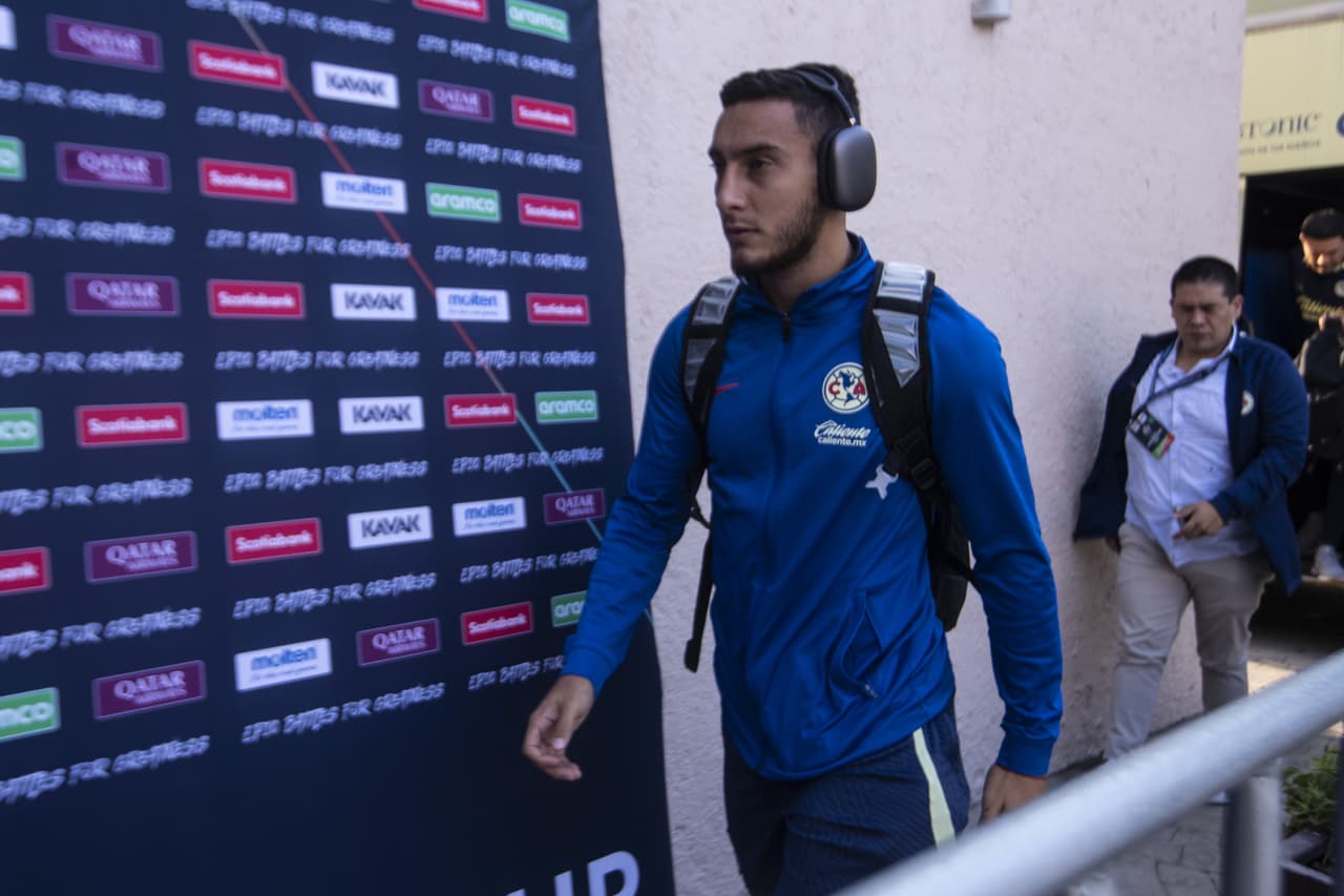 Sebastián Cáceres ya reportó con América de cara a la Leagues Cup