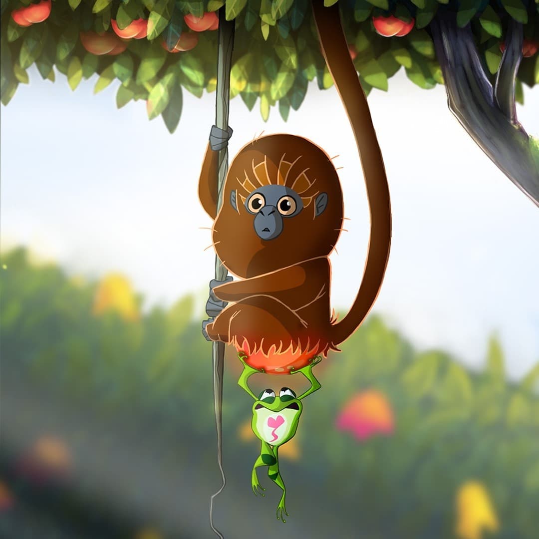 Koati es una película animada protagonizada por tres héroes.