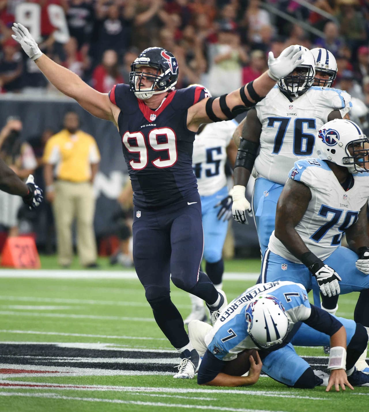 Los Texans de Houston se impusieron 20-6 a los Tennessee Titans para llegar a 3 victorias en la campaña. Los Titanes sumaron su sexta derrota consecutiva.
