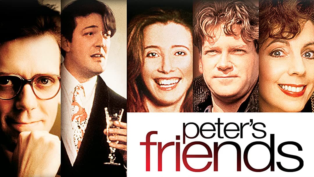 Peter's Friends - Aprovechando la ausencia de sus padres, Peter (Stephen Fry) invita a sus mejores amigos, a los que no ve desde hace años, a celebrar la Nochevieja en su mansión.