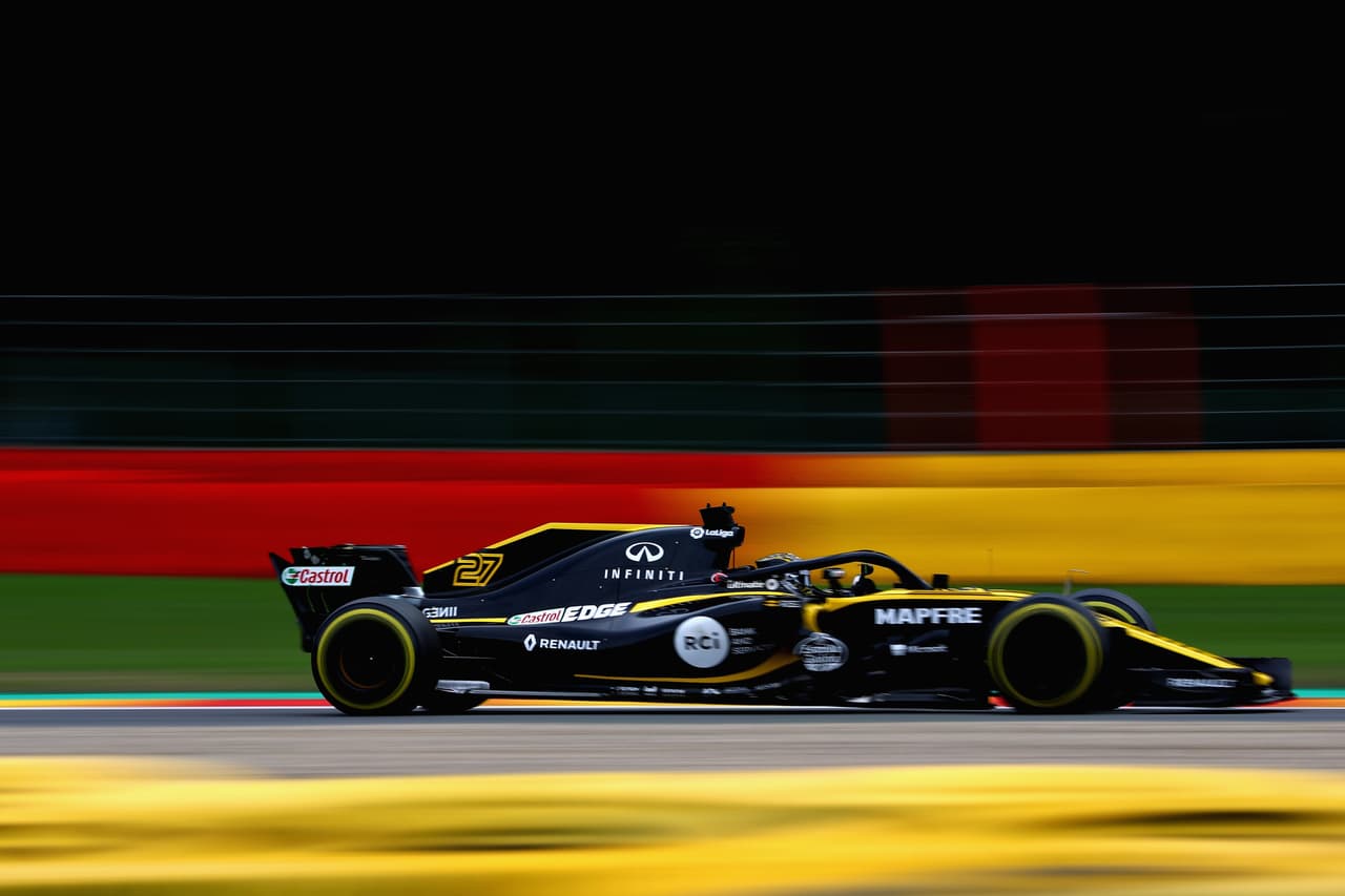 <b>20. Niko Hulkenberg (Renault) </b>- Mejor tiempo: NA - Vueltas: 3 / Sancionado