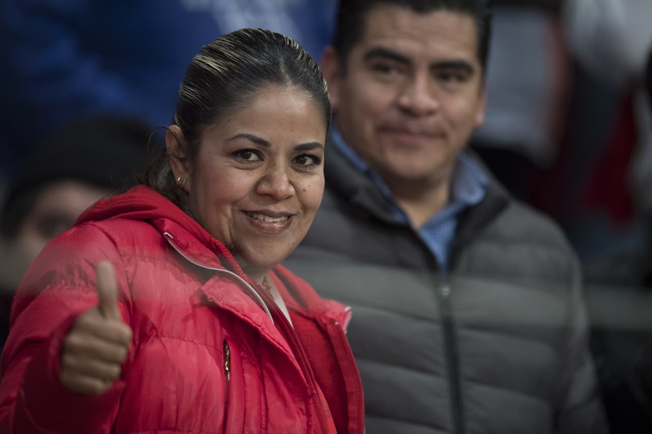 Este es el ambiente que se vivió previo al partido entre Águilas del América y Diablos Rojos del Toluca en la capital del Estado de México.