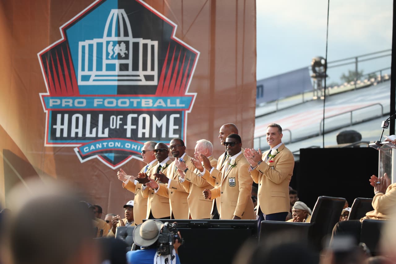 La NFL celebró la exaltación de la Clase 2017 al Salón de la Fama.