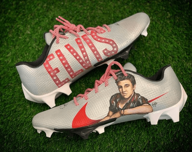 Estos son algunos de los diseños que jugadores de la NFL han modelado.